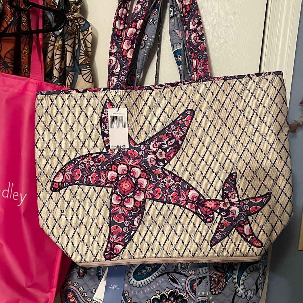 Vera Bradley beach tote